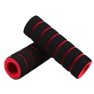 1 cặp Non-Slip mềm Bike Racing xe máy xử lý Bar bọt xốp Grip Bìa bán buôn xe đạp tay lái <span class=keywords><strong>Grips</strong></span> & băng - Product Image 6