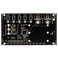 Servicio OEM Integral de Fabricación de PCB de 2 Capas de Alta Velocidad con Material Rogers, Superficie ENIG con Recubrimiento de Oro Duro, SMD/SMT/DIP, Plazo de Entrega de 5-7 Días