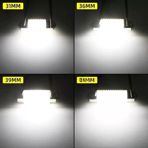 Lampe de lecture LED pour voiture, best-seller, 3030 2SMD 1,92W 12V 0,16A 120LM, céramique blanche, double embout, 31mm 36mm 39mm 41mm - Product Image 4