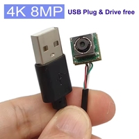 Caméra USB miniature ZYSY 4K 8MP 5 1080P Auto cam IMX179 Vidéo Full HD Ordinateur portable Caméra 4K