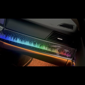 Per BMW Serie 5 F10 F11 F18 Modanature Interne OEM Speciali con Illuminazione LED d'Atmosfera Aggiornamento Luci Ambiente Effetto Cielo Stellato - Product Image 3