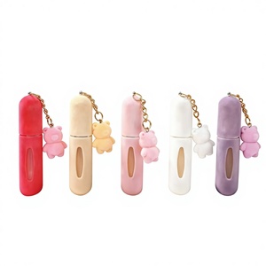 Mini flacon de parfum 5 ml avec porte-<span class=keywords><strong>clés</strong></span>, design portable, atomiseur rechargeable, accessoires de voyage, flacon pulvérisateur <span class=keywords><strong>vide</strong></span> - Product Image 2