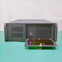 Boîtier d'ordinateur de contrôle industriel 4U, montage en rack 450, 19 pouces, carte mère ATX, serveur, stock, automatisation d'usine
