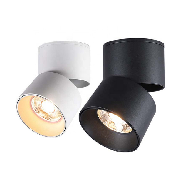 360 Degree Rotatable LED Surface Mounted Downlight 7W 10W 12W 15W 18W LED Ceiling Spot Light Surface Mounted Ceiling Downlight