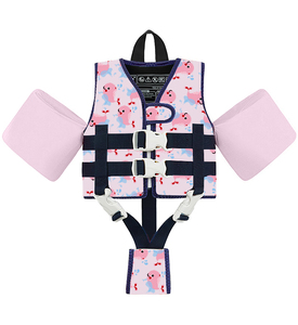 <span class=keywords><strong>Gilet</strong></span> de sauvetage et flotteurs pour enfants, équipement de sécurité pour la natation avec sifflet, accessoire de maillot de bain en mousse pour <span class=keywords><strong>piscine</strong></span> et kayak - Product Image 6