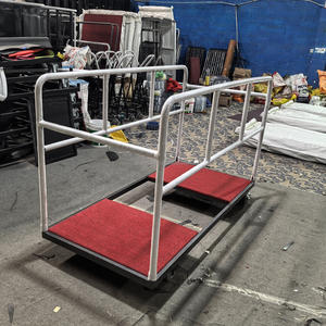 עגלות שולחן אירועים סעודה לסחוב את השולחן העגול לשימוש באולם המלון - Product Image 3