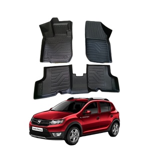 Alfombrillas de Piso 3D TPE Antideslizantes, <span class=keywords><strong>Venta</strong></span> Directa de Fábrica, Alfombrillas Duraderas y Profesionales para <span class=keywords><strong>SANDERO</strong></span> 2013 - Product Image 1