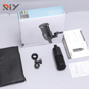 Microphone de studio professionnel XINMING <span class=keywords><strong>AT2020</strong></span>, microphone à condensateur filaire pour podcast, conférence, utilisation en studio - Product Image 1