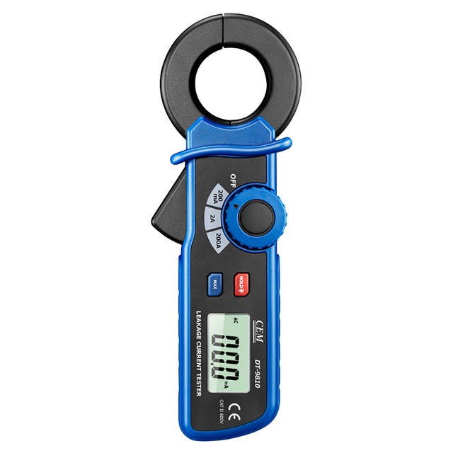 High Visibility Mini Size Clamp Meter Digital Display 200A AC Current CAT II 300V Safety for Home and Professional Use