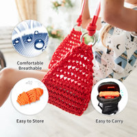 Ropecube Balançoire pour enfants tricotée à la main, réglable, pour intérieur/extérieur, en plastique durable, facile à utiliser, pour parcs de trampolines et écoles