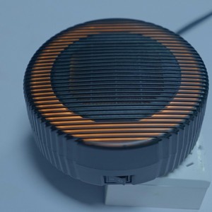 Pemanas dinding portabel dengan pengatur waktu dan pemanas kipas dipasang di dinding untuk menampilkan temperatur - Product Image 4