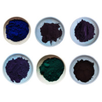 Prix d'usine – Bleu vert transparent de qualité supérieure, Solvant Bleu 35 pour le moulage par injection de plastiques PS, ABS, PET
