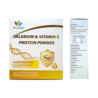 Poudre Protéinée Personnalisée OEM au Sélénium et Vitamine E, Marque Privée, Soutien Immunitaire et Antioxydant, Prise de Poids pour Adultes, Nutrition Faible en Glucides