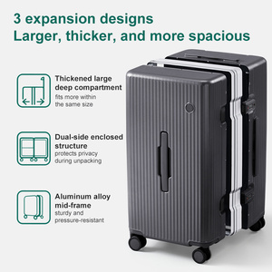 Mixi 2025 nouveau coffre bagages cadre en aluminium Valise De Voyage PC Hardshell Valise - Product Image 5