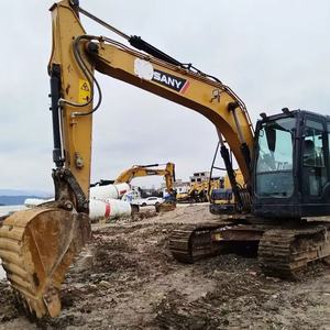 Excavadoras Hidráulicas de Orugas SANY SY135Cpro de 13.5T Usadas de Alta Calidad, Excavadoras de Segunda Mano de 13T SY135, Excavadora Mediana para Granja - Product Image 3