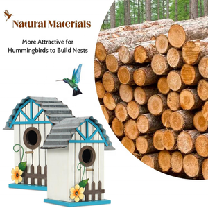 การออกแบบกันลมสำหรับสัตว์ขนาดเล็กใช้กลางแจ้งบ้าน<span class=keywords><strong>สวนผึ้ง</strong></span>สีและขนาดแบบแขวนทำจากไม้ - Product Image 2