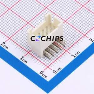 HC-PHB-2*5AW-05 Wire-to-Board Pin Header Bent Lead Through Hole,P=2mm Connector 2x5P 2mm Right Angle Insert 10P - Product Image 1