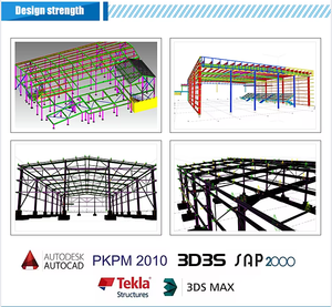 Structures en acier à faible coût atelier préfabriqué entrepôt métallique bâtiment préfabriqué structure en acier hall de construction - Product Image 6
