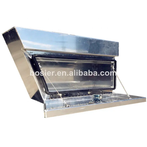 Không Thấm Nước 2.5Mm Tấm Phẳng Nhôm Côn Dưới Khay Công Cụ Lưu Trữ Hộp Cho Xe Tải - Product Image 5