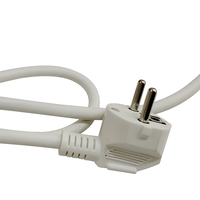 Chargeur USB de table en aluminium avec prise de courant 2 prises CA pour la maison, le bureau, l'hôpital et le mobilier industriel.