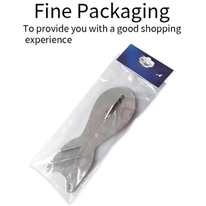 Leurre de pêche à la traîne TGD de haute qualité OEM 8 pouces/9,5 pouces, leurres de pêche au saumon 20 cm/24 cm, chrome argenté, grands flashers Spin Doctor avec rubans - Product Image 4