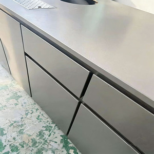 Estación de Trabajo de Barra Comercial Estilo Americano JG-01 de Acero Inoxidable 304 con Fregadero para Uso en Fiestas, Marca JG OEM - Product Image 3