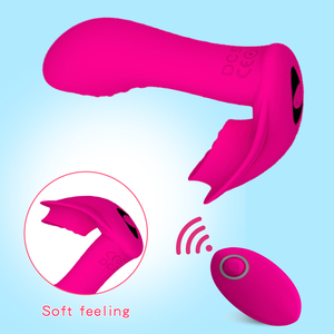 Wearable Licking <b>Vibrator</b> Vaginal Stimulator Pink Adult Toy - Product Image 2