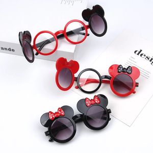 Lentes de Sol Infantiles con Diseño de Oso, Montura Redonda, Estilo Urbano, para Niñas y Niños - Product Image 3