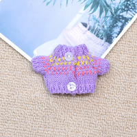 Nouveaux produits 2026 : Pulls à boutons Moru Doll, Pulls Moru Doll, Vêtements pour poupées Kt à moins d'un dollar, 10cm, 14cm