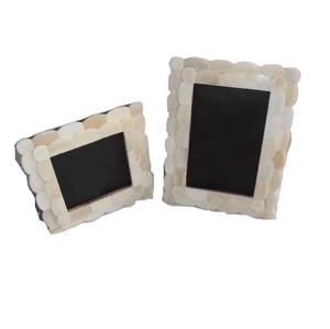 Hot Selling Natural Color Bone Inlay Picture <b>Photo</b> <b>Frame</b> in Petal Style Handcrafted <b>Photo</b> <b>Frame</b> Bone Inlay <b>Photo</b> <b>Frame</b> - Product Image 1