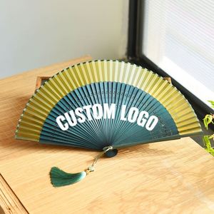 Éventail pliable léger personnalisé avec logo, idéal pour les festivals de musique en plein air, les soirées, les spectacles et les cadeaux d'affaires - Product Image 3