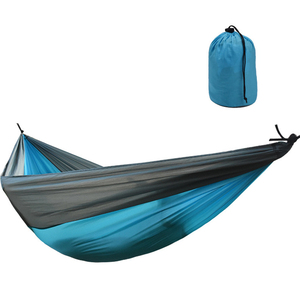 <span class=keywords><strong>Hamaca</strong></span> <span class=keywords><strong>de</strong></span> nailon para acampar al aire libre, accesorio ligero <span class=keywords><strong>de</strong></span> tela <span class=keywords><strong>de</strong></span> paracaídas <span class=keywords><strong>colgante</strong></span> para árbol, 210T - Product Image 1