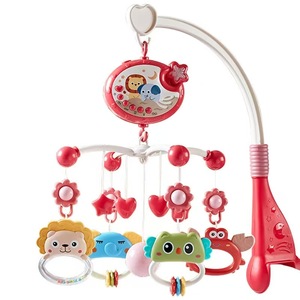 Mobile musical de chevet pour bébé avec projection télécommandée et hochet suspendu pour berceau - Product Image 5