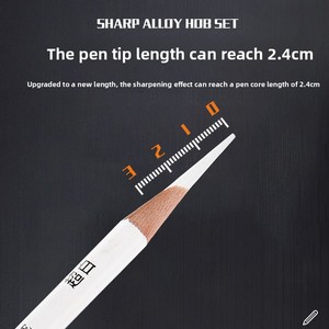 <span class=keywords><strong>Taille</strong></span>-<span class=keywords><strong>crayon</strong></span> Spécialisé pour le Dessin Artistique, les Esquisses, les Crayons à Peindre, avec Pointe Longue ou Courte, Finesse de Pointe Précise, Outils Scolaires - Product Image 5