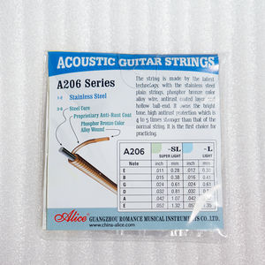 2025 pas cher A206 ALICE cordes de guitare acoustique piqûres en acier accessoire de guitare pour 41/40 pouces guitare Source usine produits - Product Image 3