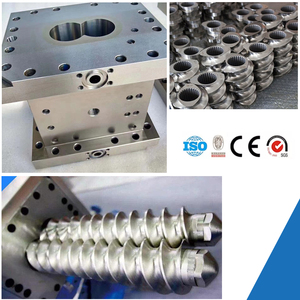 Máy Ép Đùn Hai Giai Đoạn Hai Trục Vít Đôi Màu Đen Hỗn Hợp Cáp XLPE PVC Hffr - Product Image 4