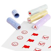 Intoss SJSKYXQMY Prix usine Nouveau tampon de signature en plastique style rouge à lèvres DIY pour petits tampons flash personnalisables à usage professionnel