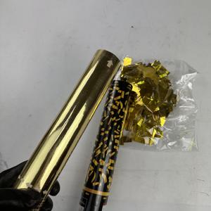 2024 lamina metallica Popper fiori Confetti festosi di <span class=keywords><strong>compleanno</strong></span> e festa di nozze cannoni per natale e Halloween - Product Image 5