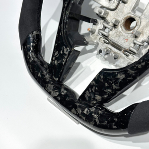 Volante de Carreras de Fibra de Carbono y Gamuza Sin Agarre, Apto para G8 VE SS - Product Image 4
