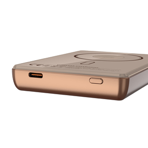 Batterie externe magnétique sans fil 3-en-1 en alliage d'aluminium 10000 mAh avec support de téléphone et écran d'affichage, chargeur rapide 22,5 W pour smartphones - Product Image 4