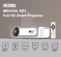 MECOOL KPONE Mini Proyector Portátil 3D Android TV Stick 250 Lúmenes, Netflix 1080P 4K HIFI Estéreo, Proyector LED de Bolsillo para Exteriores