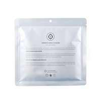 Petit sachet personnalisé de 15ml avec pochette à bec verseur et type de sac en aluminium pour masque facial cosmétiques liquides en plastique PE