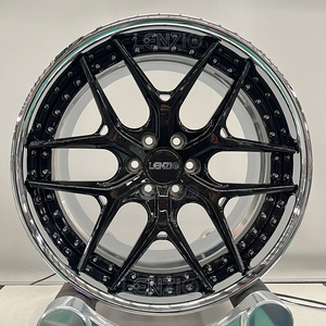 Jantes LENZIO BRAND WHEEL 5x114.3, jantes forgées concaves, jantes forgées 26 pouces, jantes noires - Product Image 3