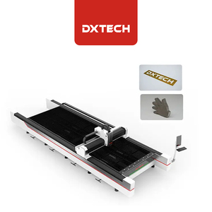 Dxtech W-Series เครื่องตัดเลเซอร์ไฟเบอร์ไทเทเนียมและแมงกานีสรูปแบบใหญ่สำหรับวัสดุตกแต่ง