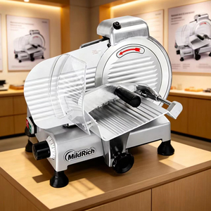 Affettatrice Semi-Automatica MildRich in Acciaio Inox da 8 Pollici con Spessore Regolabile (0-13mm) 220V/50Hz per Carne Congelata - Product Image 6