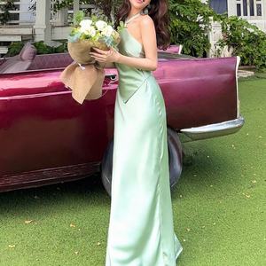 Nuevo Vestido de Verano de Alta Calidad con Cuello Halter y Espalda Oculta, Elegante Vestido Largo Formal para Mujer - Product Image 5