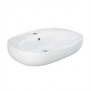 Lavabo Ovalado Illusion de un Solo Orificio, 50 cm de Longitud - Product Image 3