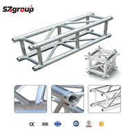 Estructura de Aluminio Triangular Cuadrada 300x300 de Alta Estabilidad, Sistema de Estructura de Aluminio para Escenarios de Conciertos y Giras
