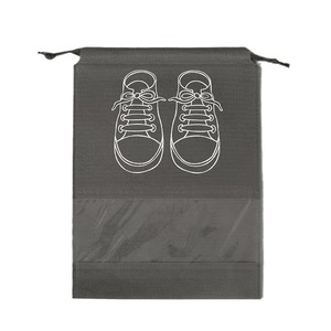 Bolsa de almacenamiento de zapatos no tejida, color gris, reutilizable, a prueba de polvo, para zapatos, ropa, viajes, escuela, tamaño pequeño y grande - Product Image 4