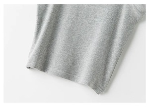 Débardeur en tricot gris pour femme, col rond, couleur unie, décontracté, respirant, sans manches, longueur normale, 100% coton - Product Image 5
